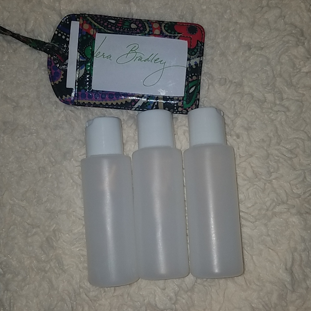 Vera Bradley Travel Kit 3oz Bottles